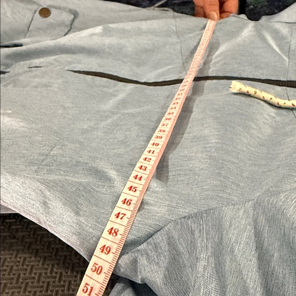 Twik Light Blue Bomber Jacket - Picture 8 of 8